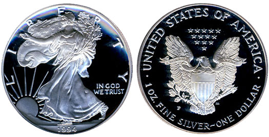 1994 American Silver Eagle